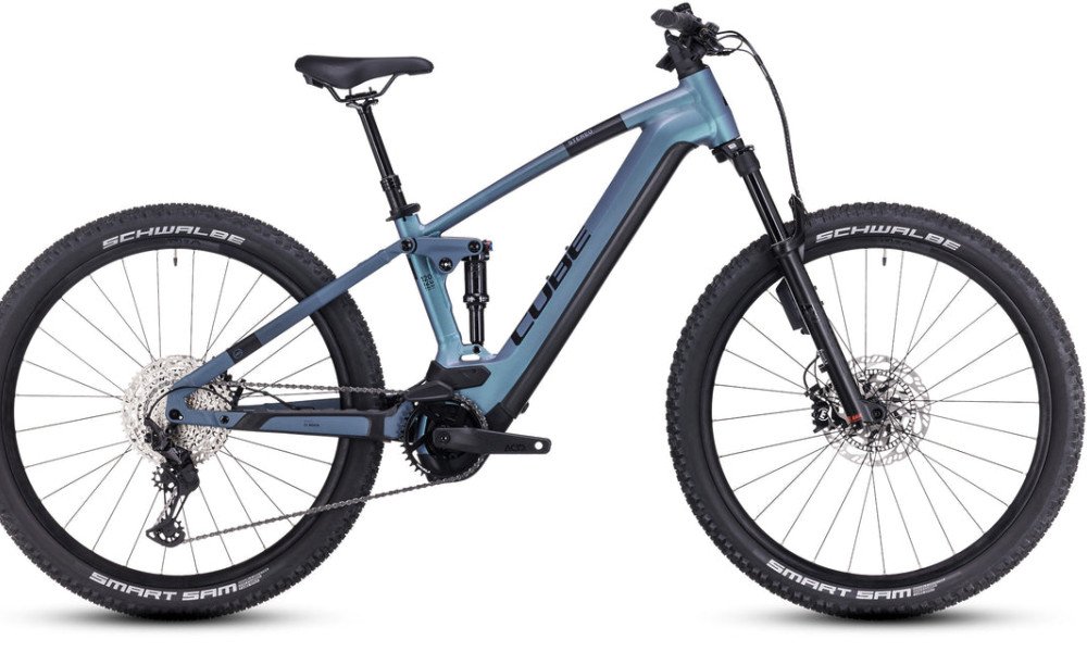 Cube Stereo Hybrid 120 ABS 750 smaragdgrey´n´blue